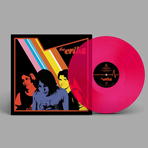 The Cribs - The Cribs (Pink Transparent Vinyl) (2022 Repress) SIGNED