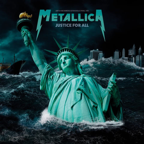 Metallica - Justice For All (2LP Blue & Black Splatter Vinyl)