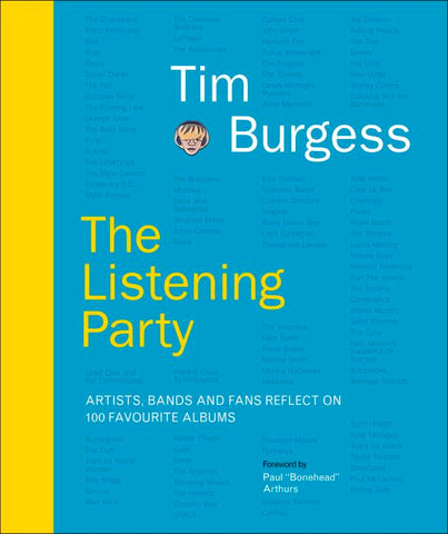 Tim Burgess - The Listening Party (Signed Hardback Book)