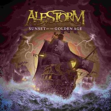 Alestorm - Sunset On The Golden Age (Gold and Black Spatter LP) RSD2021