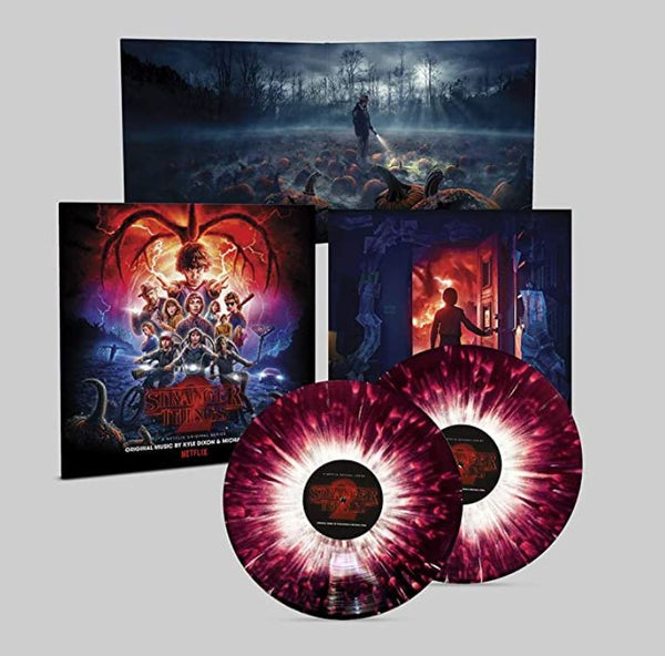 OST: Stranger Things 2 - Original Music By Kyle Dixon & Michael Stein (Limited Crystal Clear Purple With White Splatter)