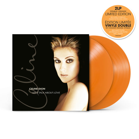 Céline Dion - Let’s Talk About Love (2LP Orange VInyl)
