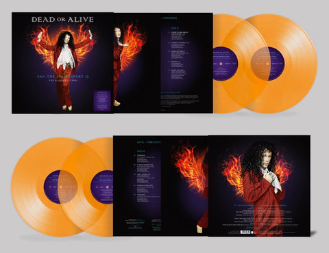 Dead Or Alive - Fan The Flame (Part 2): The Resurrection (2LP Translucent Orange Vinyl)