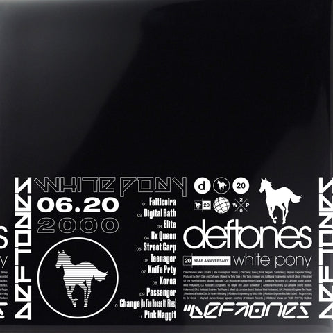 Deftones ‘White Pony’ (4LP 20th Anniversary Edition - Indie Exclusive Vinyl Includes Art Print)