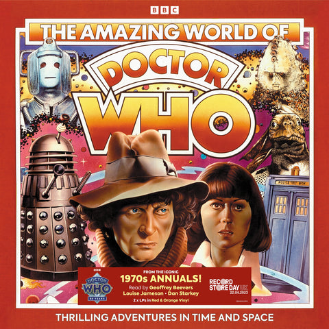 Doctor Who - The Amazing World Of Doctor Who (OST) (Clear 2LP) RSD23