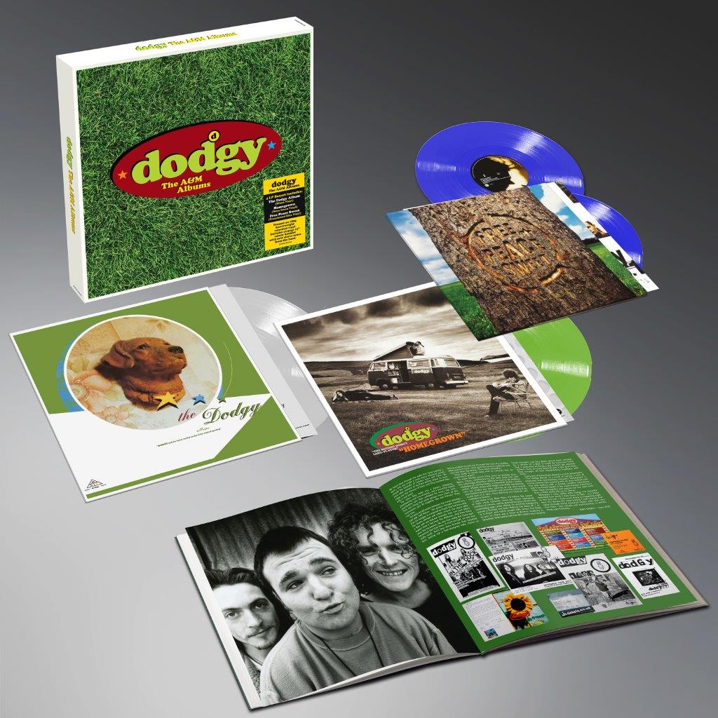 Dodgy - The A&M Albums (Signed UK Indies) (180g White, Green Grass & Sky Blue Vinyl)