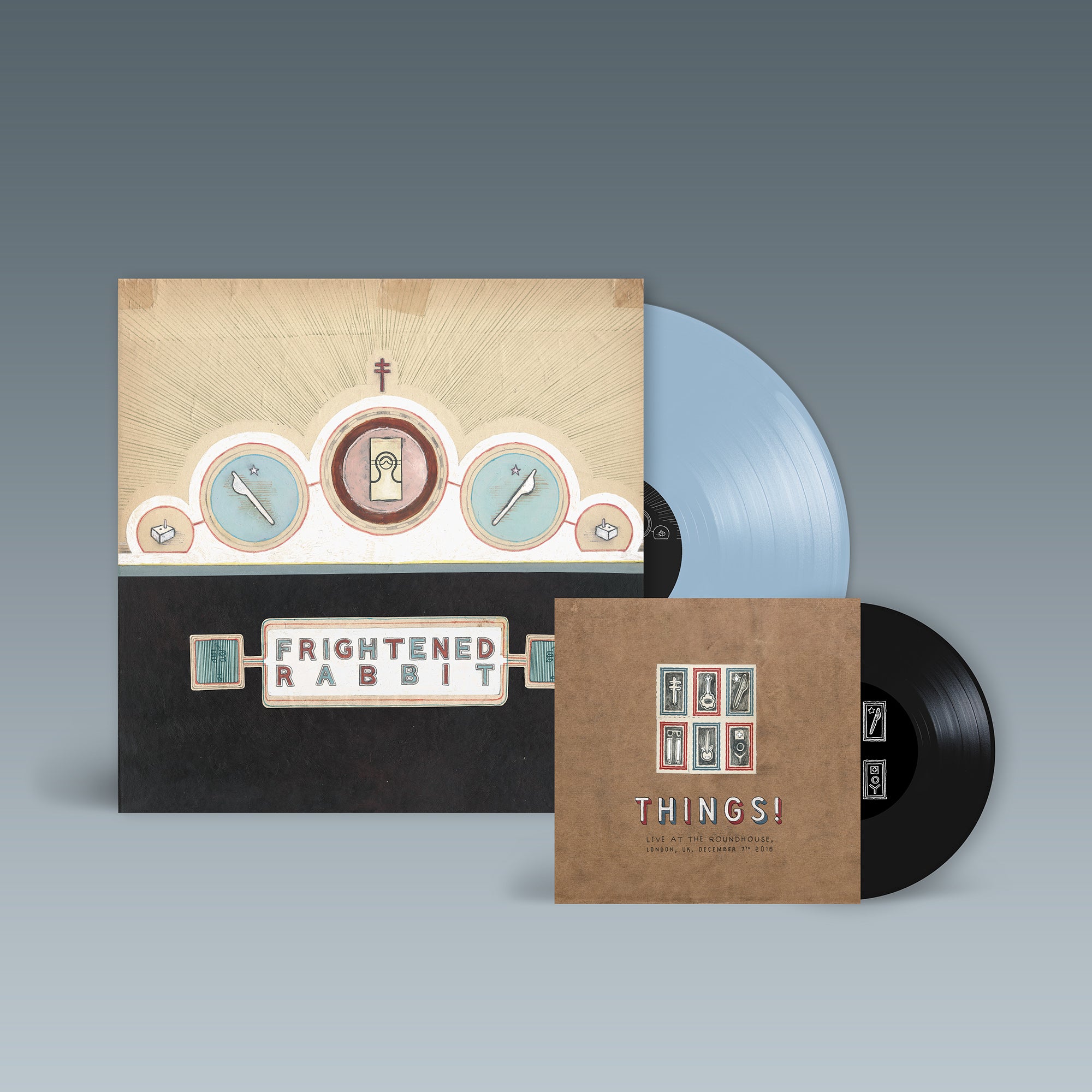 Frightened Rabbit - The Winter Of Mixed Drinks - 10th Anniversary Edition (Ice Blue Vinyl + 7" Single)