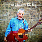 Gerry O'Gorman Live In Store - Friday 2nd September