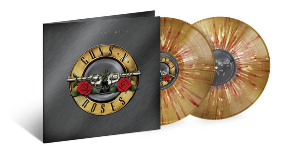 Guns N’ Roses - Greatest Hits (Gold Vinyl With White & Red Splatter and Black Vinyl Versions)