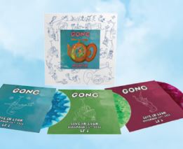 Gong - Live In Lyon '72 (Cloudy Blue, green & Purple 3LP) RSD23