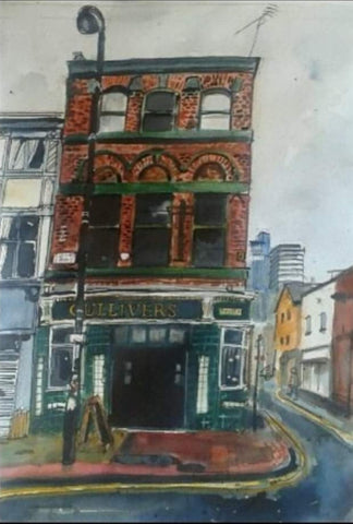 Lee Crocker - 'Gullivers' Limited Edition Signed High Quality Print - (Approx A2 size)