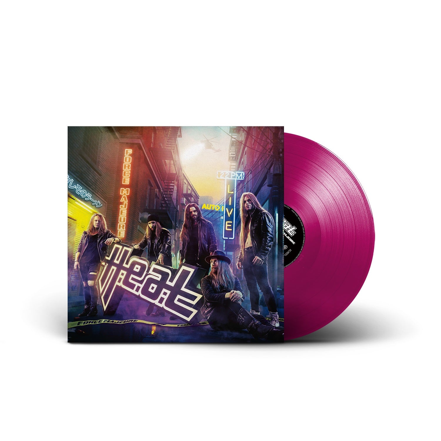 H.E.A.T - Force Majeure (Violet Vinyl)