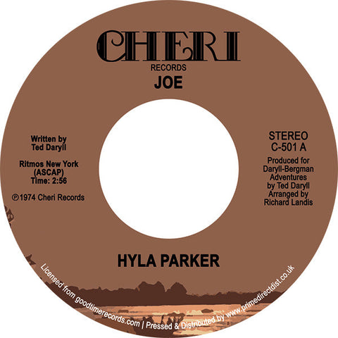 Hyla Parker - Joe / Quiet Tunes (7") RSD23