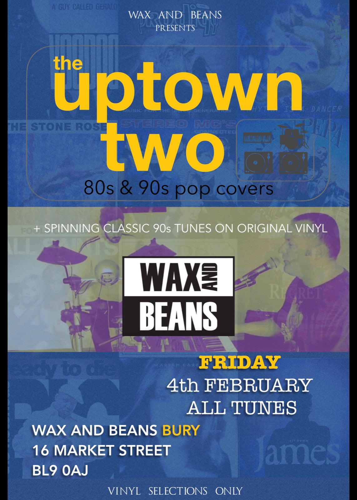 Tickets: The Uptown Two Live In Store - Friday 4th February