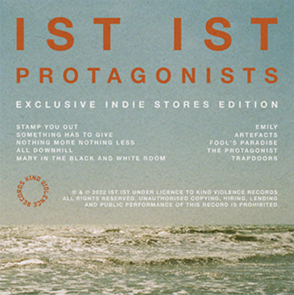 Ist Ist - Protagonists (Indie Exclusive Amber Marble Vinyl) SIGNED