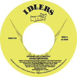 Jungle Brothers - Because I Got it Like That / I'll House You