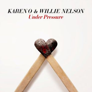Karen O & Willie Nelson - Under Pressure (White and Blue 7") RSD2021