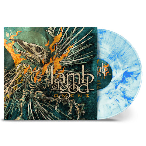 Lamb Of God - Omens (Marbled White & Sky Blue Vinyl)