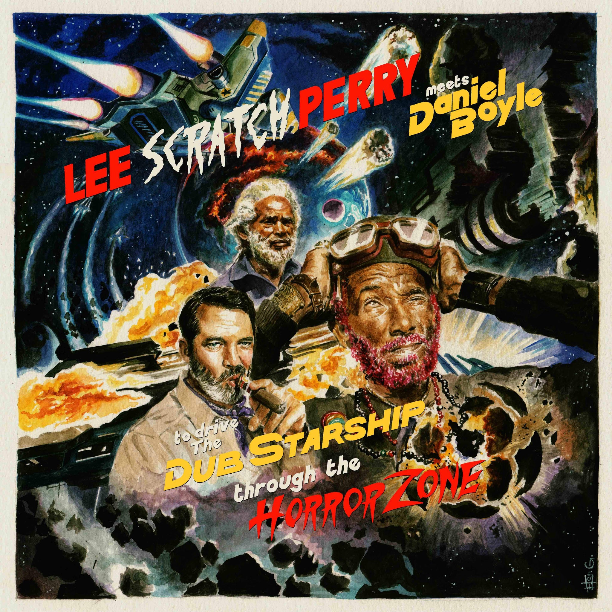 Lee 'Scratch' Perry & Daniel Boyle featuring Max Romeo - Horror Zone