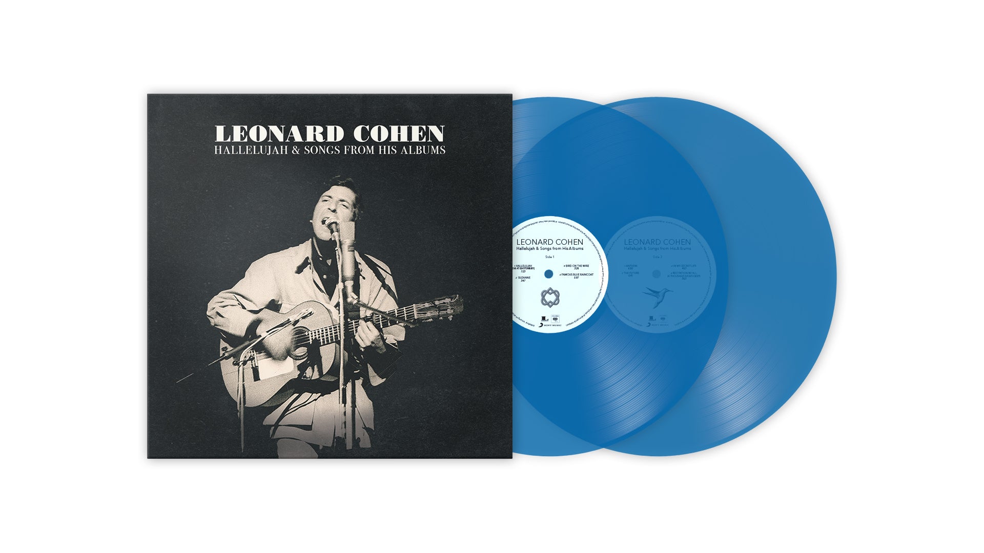 Leonard Cohen - Hallelujah & Songs From His Albums (2LP Retail Exclusive Clear Blue Marble)