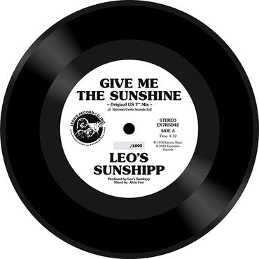 Leo's Sunshipp - Give Me The Sunshine (7" + Numbered) RSD2021