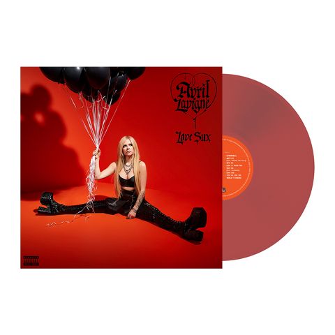 Avril Lavigne - Love Sux (Transparent Red Vinyl)