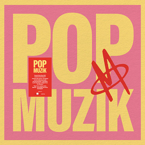 M / Robin Scott - Pop Muzik/Baby Close The Window (Red EP) RSD23
