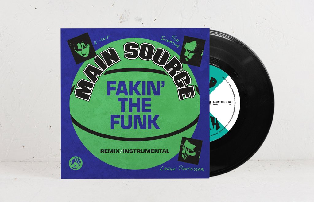 Main Source - Fakin' The Funk (7" Black / 7" Neon Green Vinyl)
