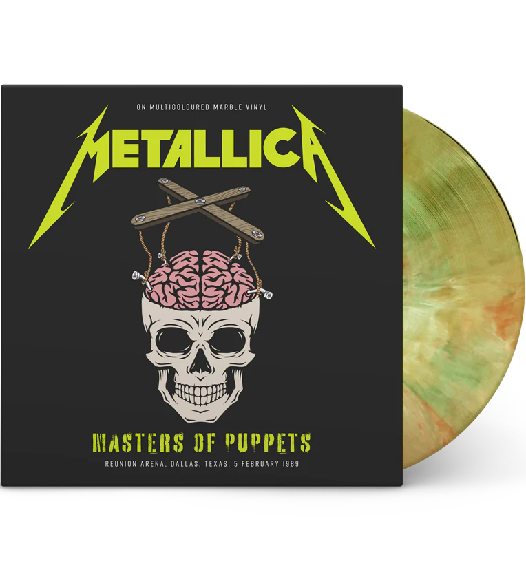 Metallica - Masters Of Puppets: Reunion Arena, Dallas, Texas 5 February 1989 (Marbled Vinyl)
