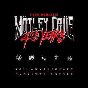 Mötley Crüe - 40th Anniversary Exclusive Boxset (5 Cassette Boxset) RSD2021