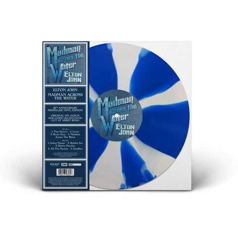 Elton John - Madman Across The Water (Blue & White Vinyl)