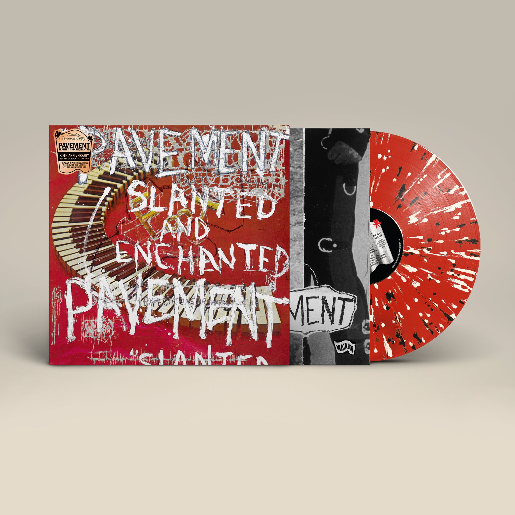 Pavement - Slanted & Enchanted (30th Anniversary Edition) (Red & White Splatter Vinyl)