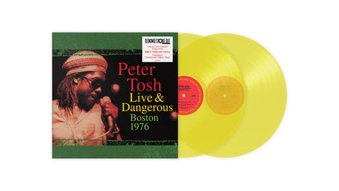 Peter Tosh - Live & Dangerous: Boston 1976 (Translucent Yellow 2LP) RSD23