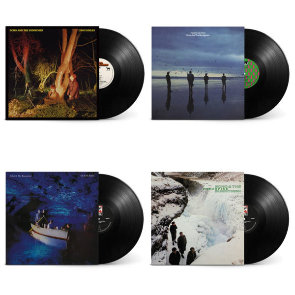 Echo & The Bunnymen - Four LP Bundle: Porcupine / Ocean Rain / Crocodiles / Heaven Up Here