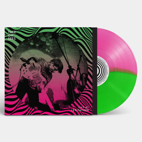 Thee Oh Sees - Live At LEVITATION (Neon Pink & Green Half & Half Coloured Vinyl)