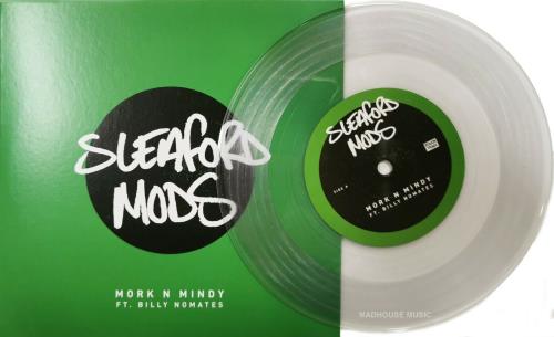 Sleaford Mods Ft. Billy Nomates - Mork N Mindy (Limited 7" Clear Vinyl)