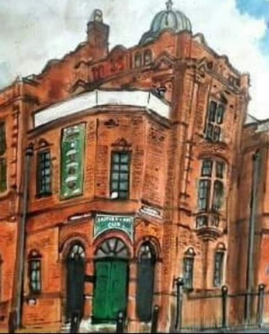 Lee Crocker - 'Salford Lads Club' Limited Edition Signed High Quality Print - (Approx A2 size)
