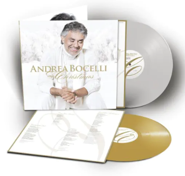Andrea Bocelli  - My Christmas (2LP White & Gold Vinyl)