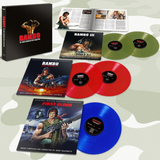 Jerry Goldsmith - Rambo: The Jerry Goldsmith Film Music Collection (5LP Red, Green & Blue Vinyl Boxset)