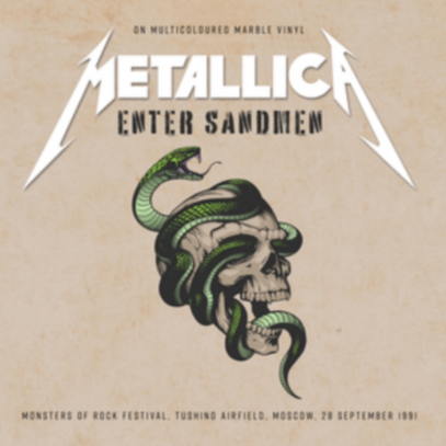 Metallica - Enter Sandmen (Multi Coloured Marble Vinyl)