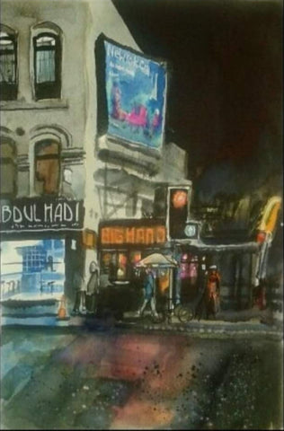 Lee Crocker - 'Big Hands' Limited Edition Signed High Quality Print - (Approx A2 size)