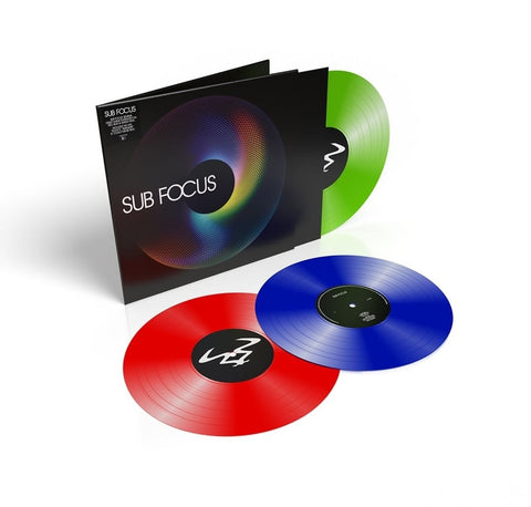 Sub Focus - Sub Focus (3LP Red Green & Blue Vinyl) (National Album Day 2022)