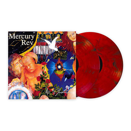 Mercury Rev - All Is Dream (2LP Limited Edition Red & Black Marbled Vinyl)