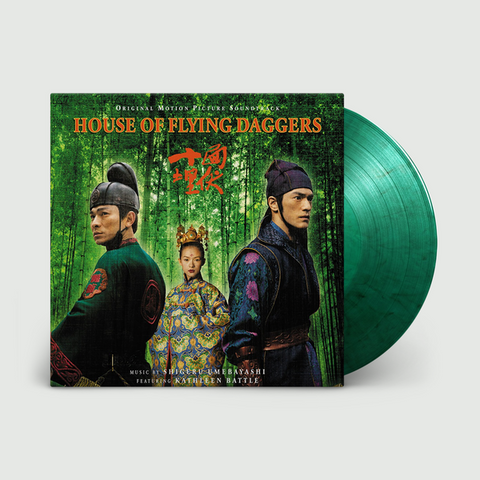 OST: House Of Flying Daggers - Music By Shigeru Umebayashi (Limited Edition Numbered Translucent Green Marble Vinyl