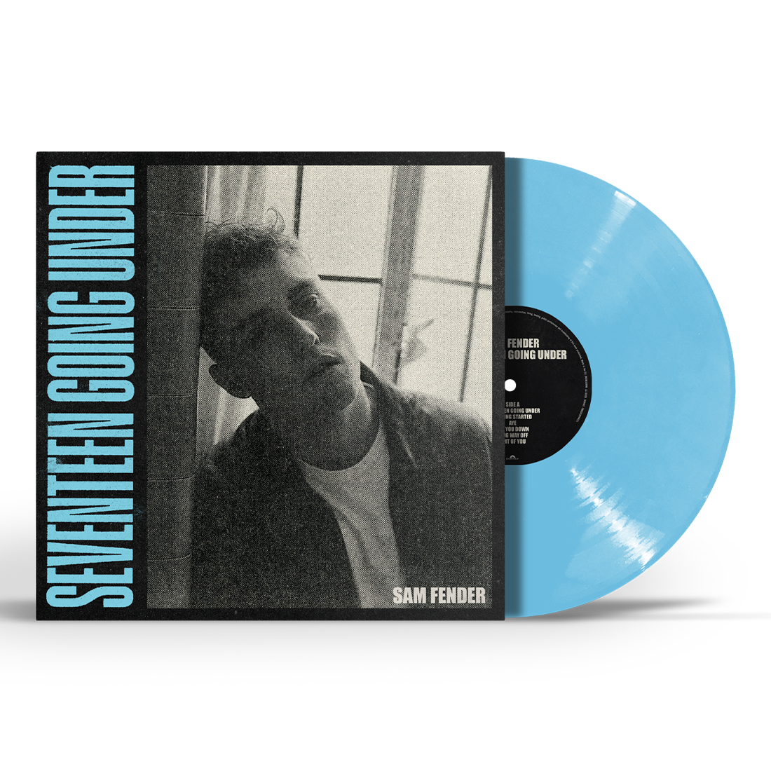 Sam Fender - Seventeen Going Under (Indies Exclusive Limited Edition Baby Blue Vinyl) REDUCED TO DUE BLOW OUT ON THE SLEEVE