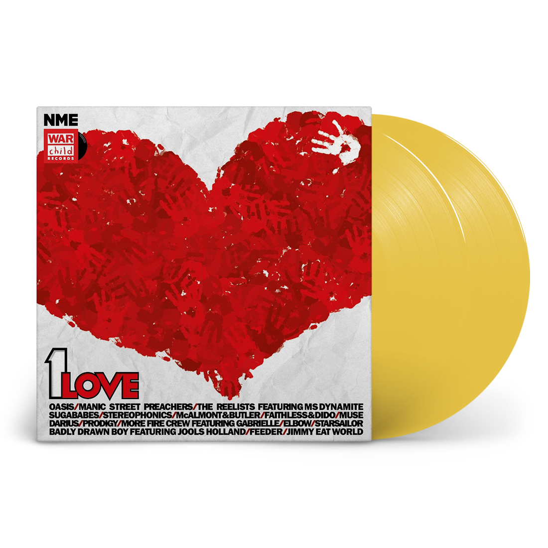 Various Artists - 1 Love (Warchild) (2LP Yellow Vinyl)