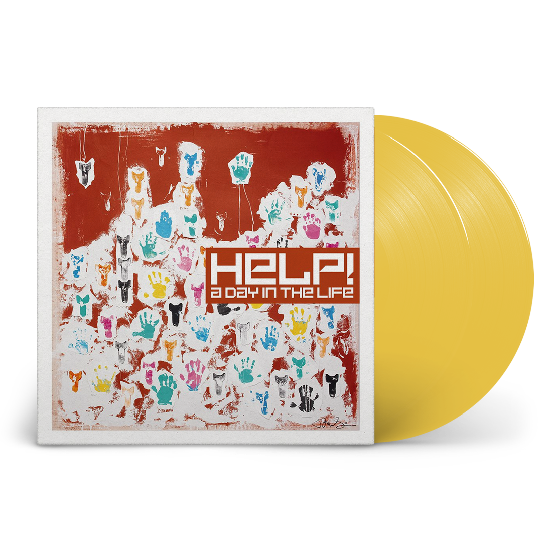 Various Artists: Help! - A Day In The Life (Warchild) (2LP Yellow Vinyl)