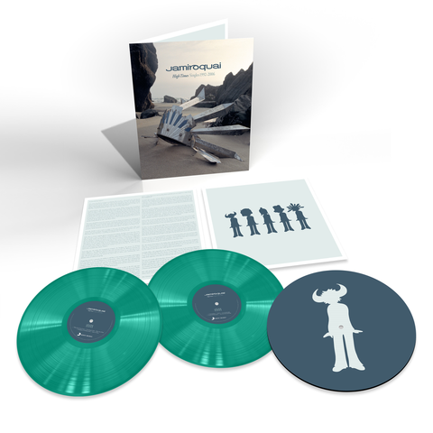 Jamiroquai - High Times: The Singles 1992 - 2006 (Retail Exclusive Deluxe Green Marbled + Signed Insert 2LP)