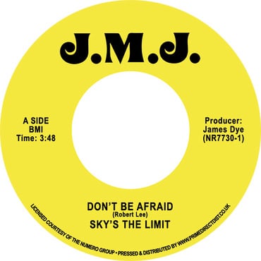 Sky's The Limit - Don't Be Afraid / Don't Be Afraid - Inst (7") (RSD22)