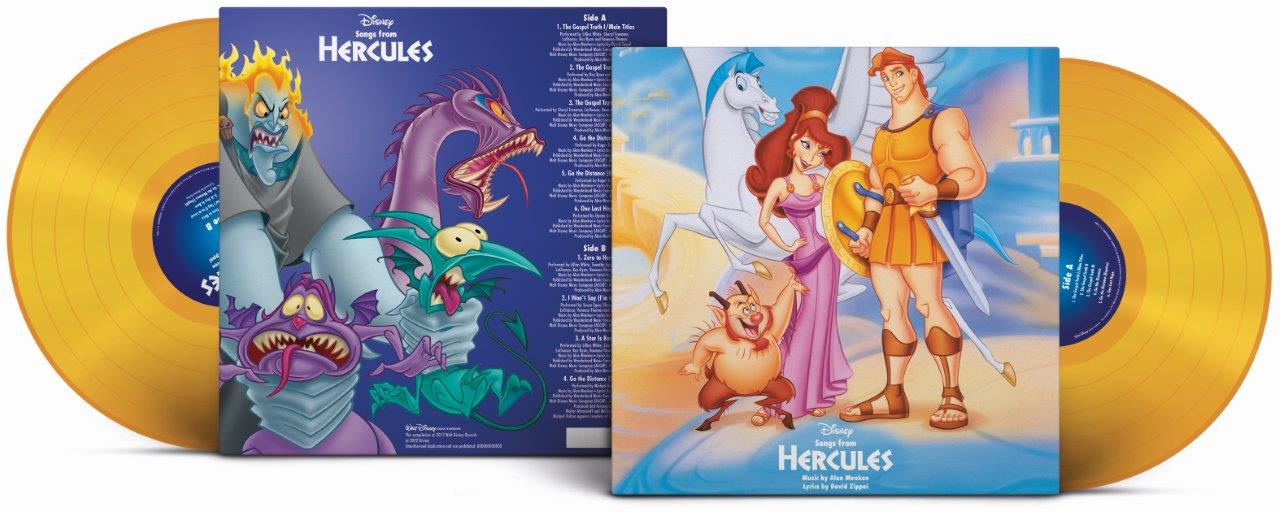 Various Artists - Songs From Hercules (25th Anniversary) (Orange Transparent Vinyl)